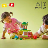 LEGO DUPLO boom om te balanceren en te stapelen, ontwikkelingsspeelgoed, bouwset voor kinderen vanaf 18 maanden, creatief speelgoed voor kinderen, educatief speelgoed met 2 speelgoedvogels 10440 Bouwsets Besuche den LEGO-Store