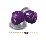 Jacobs Kaffeekapseln Lungo Intenso, Intensität 8/12, 10 x 20 Getränke, Nespresso* compatibel Kaffee Kapseln, 200 Kapseln