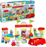 LEGO DUPLO 10434 Peppa's supermarkt: creatief educatief speelgoed en speelset, cadeau voor jongens en meisjes vanaf 2 jaar, stimuleert de behendigheid Bouwsets Besuche den LEGO-Store Standaard titel