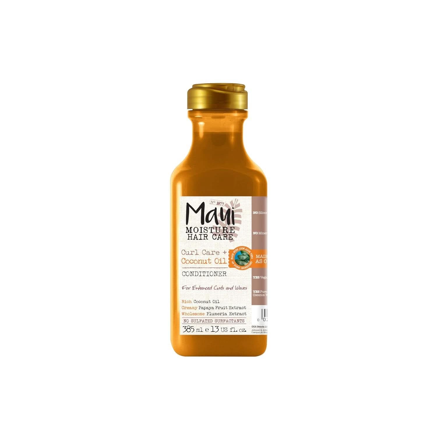 Maui Moisture Curl Quench + Kokosolie Conditioner 385ml Naty Shop Douche & Bad