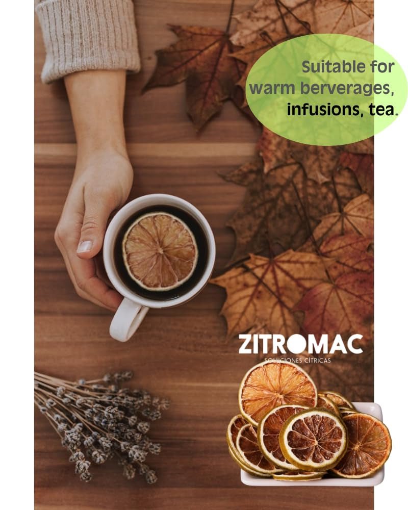 200gr Gedroogde limoenen voor cocktails|gedroogd fruit voor suikervrije cocktails, decoratie, bakken, Kerstmis, drankjes, thee|100% natuurlijk Gedroogde limoenschijfjes voor gin, avondcocktail Gedroogde producten Naty Shop
