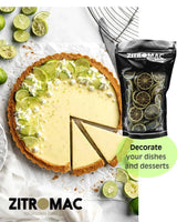 200gr Gedroogde limoenen voor cocktails|gedroogd fruit voor suikervrije cocktails, decoratie, bakken, Kerstmis, drankjes, thee|100% natuurlijk Gedroogde limoenschijfjes voor gin, avondcocktail Gedroogde producten Naty Shop