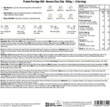 Protein Works - Eiwitpap 360 | Mythe Extra vitaminen en mineralen | Proteinreiches Frühstück | Kalorienarme Haferflocken | 6 Porties | Banaan-Choco-Chip | 500G Granen Naty Shop