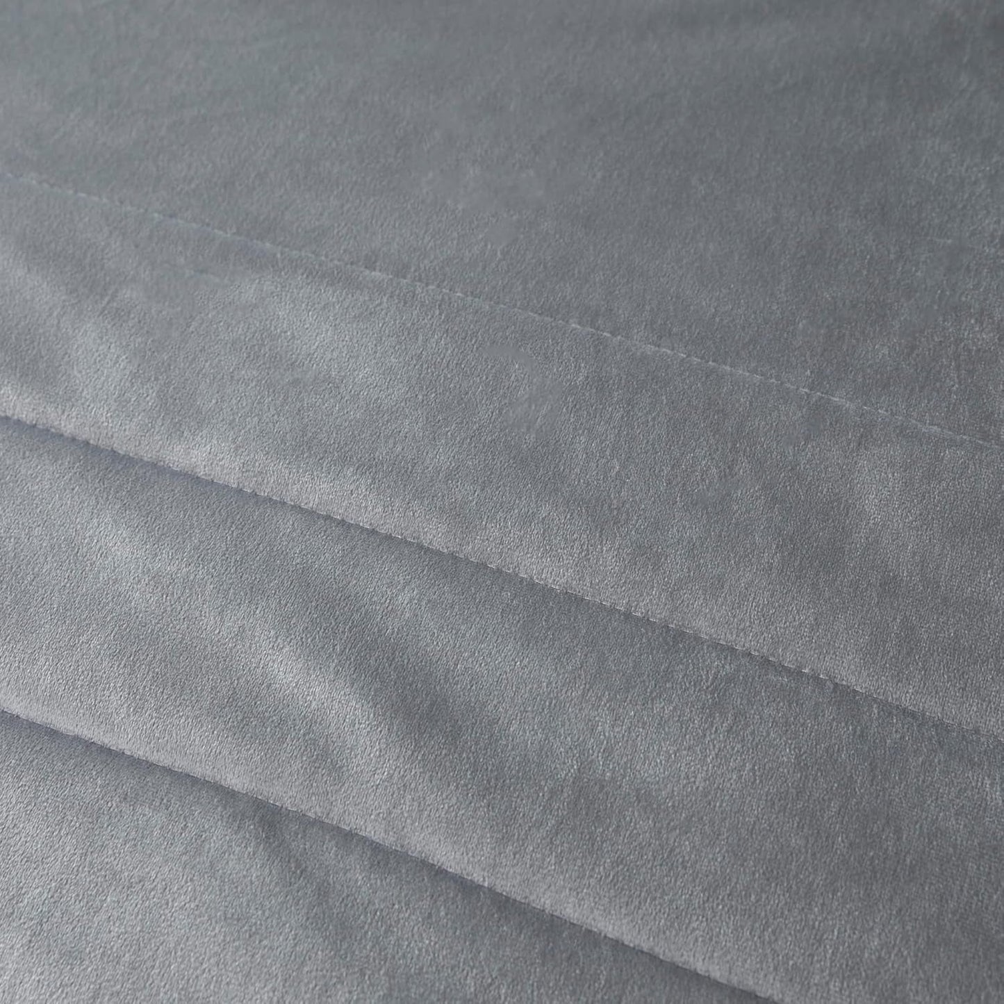 SOIRE'E Soiree Melanie sprei, fluweel, 150 X 220 cm, leisteen SOIRE'E bedden en dekens