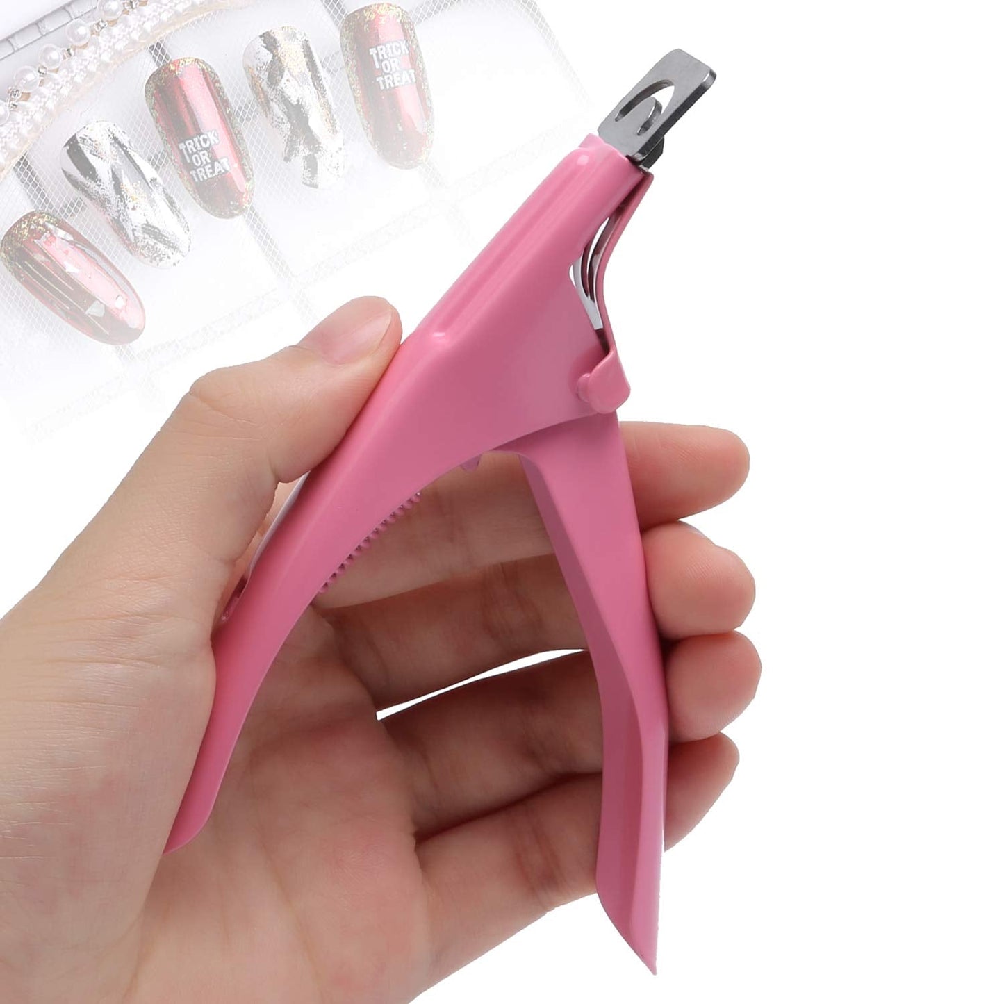 MWOOT 3 stuks kunstnageltang acryl nageltang, roestvrijstalen nageltips cutter trimmer manicure tool voor acryl kunstmatige gelnagels