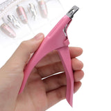 MWOOT 3 stuks kunstnageltang acryl nageltang, roestvrijstalen nageltips cutter trimmer manicure tool voor acryl kunstmatige gelnagels