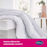 Silentnight "Ultrabounce" dekbed, microvezel, wit, eenpersoonsbed Dekbedden en dekbedden Naty Shop