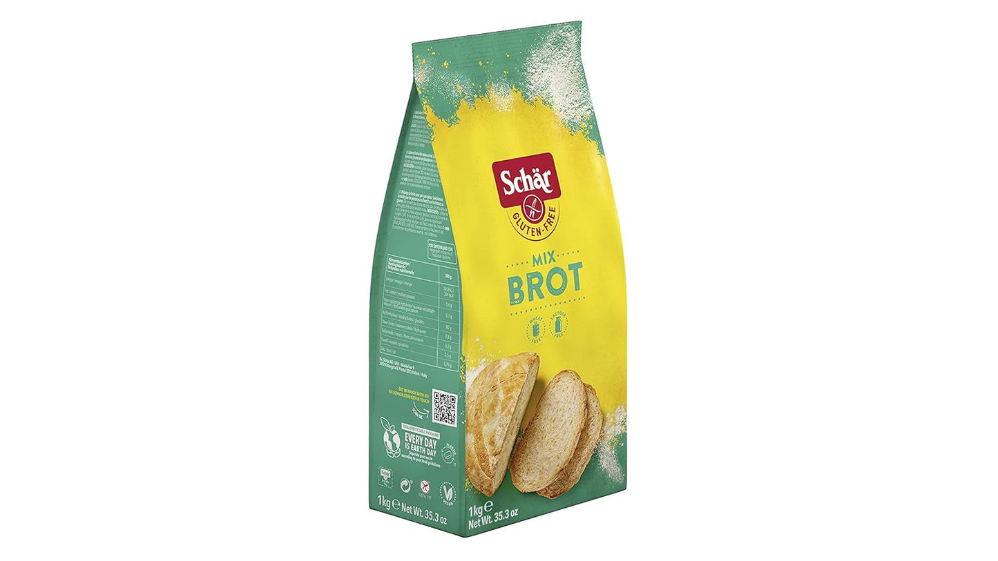 Mix B - Brotmix Backmischung Glutenvrij 1Kg, 10Er-pakket Naty Shop