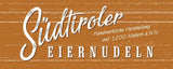 BioGourmet lintnoedels met Schüttelbrot uit Zuid-Tirol (BGA) | Gezouten en gearomatiseerde eiernoedels met echt spek uit Zuid-Tirol | 1 x 250 g Bio