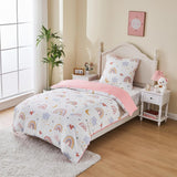Beddengoed voor kinderen, Regenboog, microvezel Beddengoed - kinderen Naty Shop