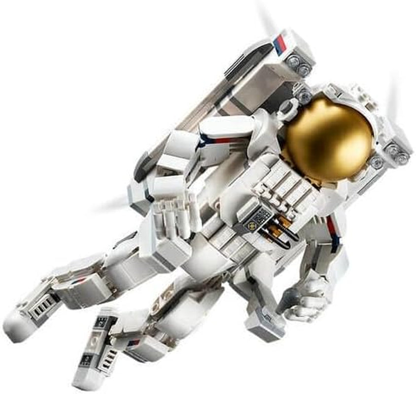 LEGO Creator 3In1 ruimteastronautspeelgoed, honden- en ruimteschipmodel voor kinderen, kleuterschooldecoraties, creatief cadeau voor jongens en meisjes vanaf 9 jaar 31152 Bouwsets Besuche in LEGO-Store