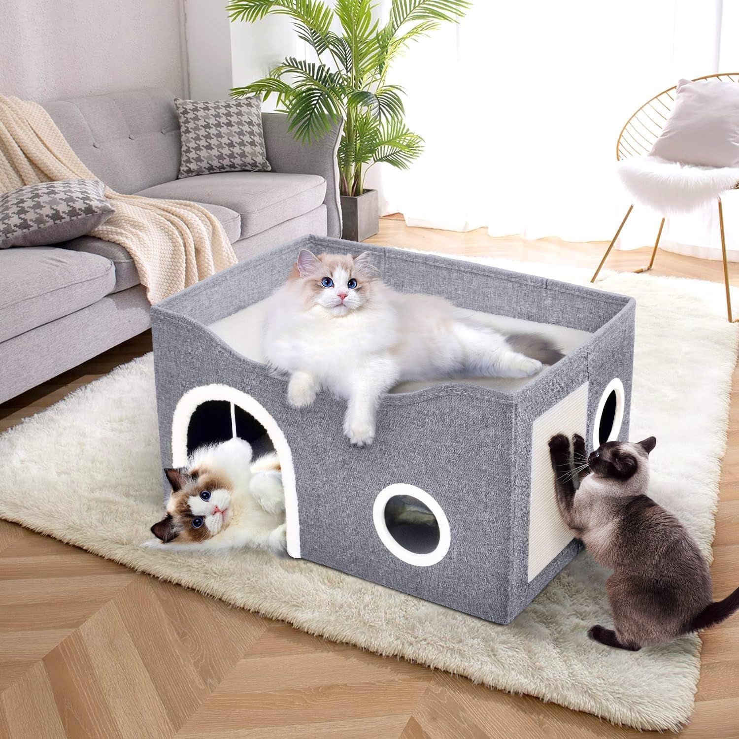 Dekens en meubels, Huisdieren, Grotten & Huizen, Katten, Kattenbedden, Katten - bedden, matrassen