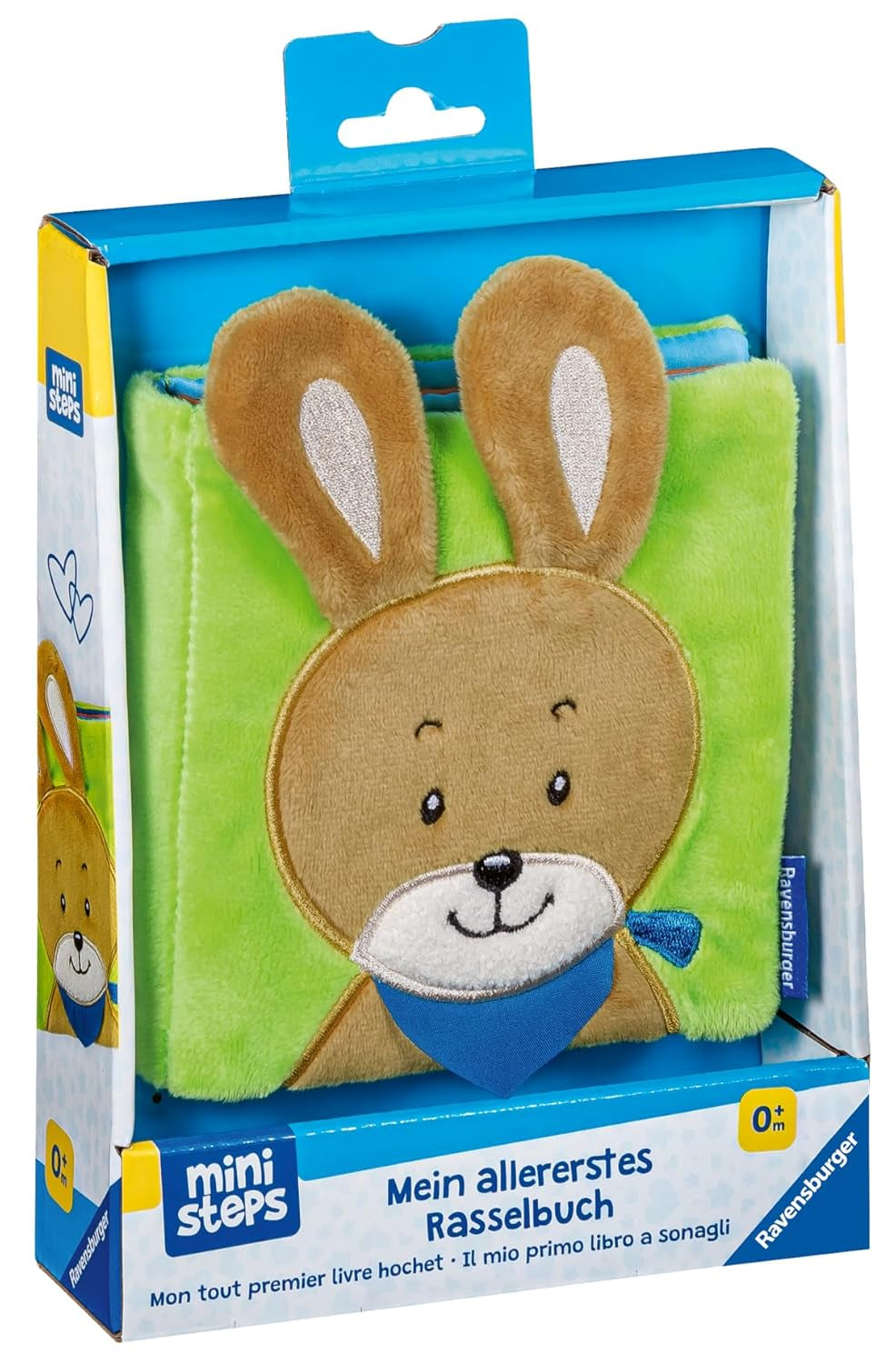 ministeps: Mijn eerste boek met rammelaars: Vanaf 0 maanden Jucarii Bebe Naty Shop