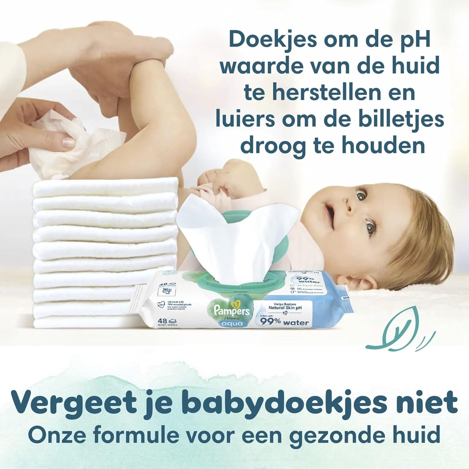 Luiers Pampers Harmony 80 maat 4 (9-14 kg)