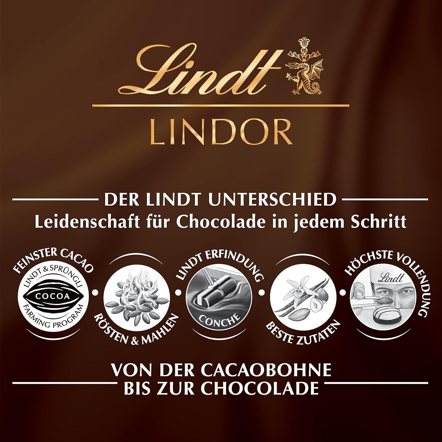 Lindt witte chocoladebolletjes LINDOR | Zak van 137 g | Ongeveer. 10 witte chocoladebolletjes met smelt-in-je-mond-vulling | Geschenk van chocolade | Chocolade cadeau