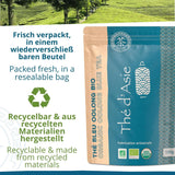 Khla - Bio Oolong Thee 100 G - Blauwe thee - Natuurlijke losse thee - Biologische Aziatische thee - Los en gesneden - Kruiden- en geïnfuseerde thee - Uit China