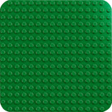 LEGO DUPLO bouwplaat in het groen, Bouwspeelgoed voor peuters vanaf 18 maanden, Voor het tentoonstellen van modellen, Laat kleuters creatief bouwen en fantasierijk spelen, Educatief speelgoed 10460 Bouwsets Besuche den LEGO-Store