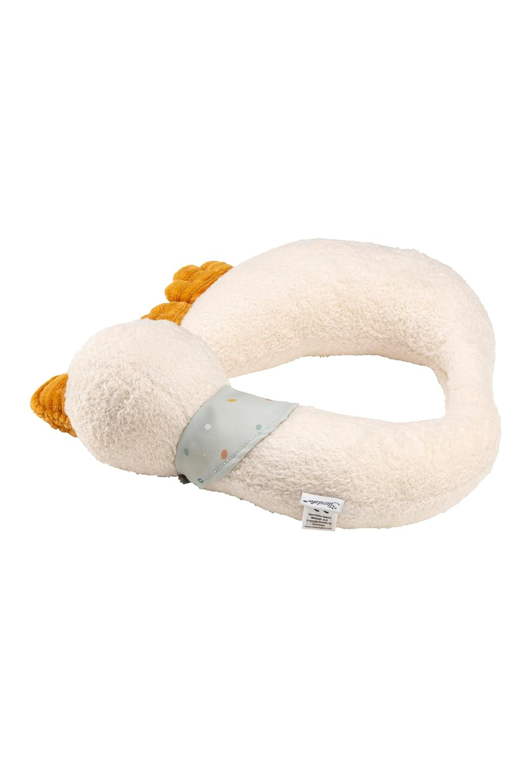 Edda Lou Duck Neksteun U-vormig nekkussen Dierenkopkussen voor jongens en meisjes Ideaal voor auto, vliegtuig en reizen Cervicale orthopedische kussens Naty Shop