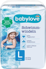 Badluiers maat L (10 - 14 kg), verpakking van 12