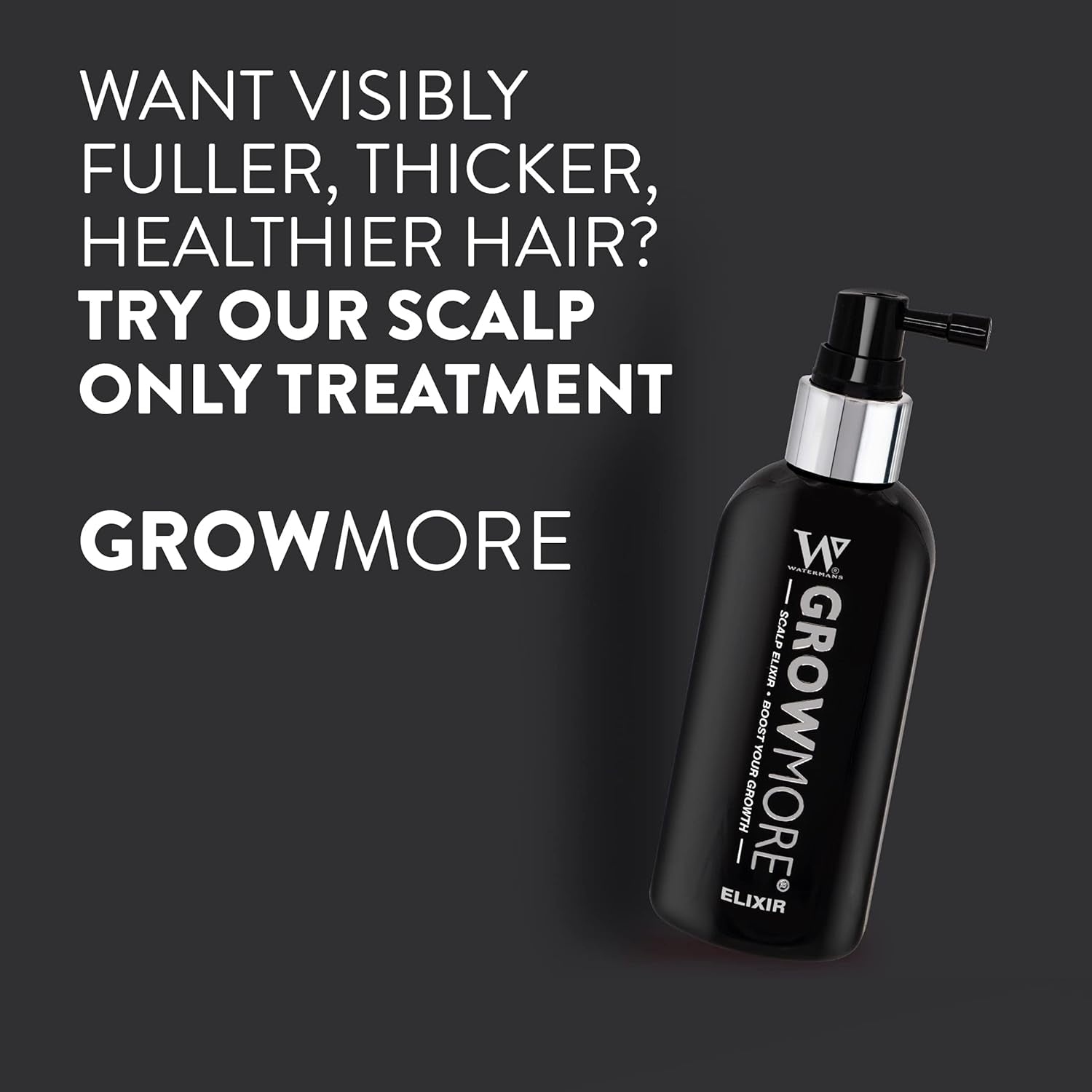 Watermans Grow More Elixir Haargroeiserum - Versterkt de haarwortels - Bevordert de haargroei - Voor dames en heren Haarverzorging Naty Shop