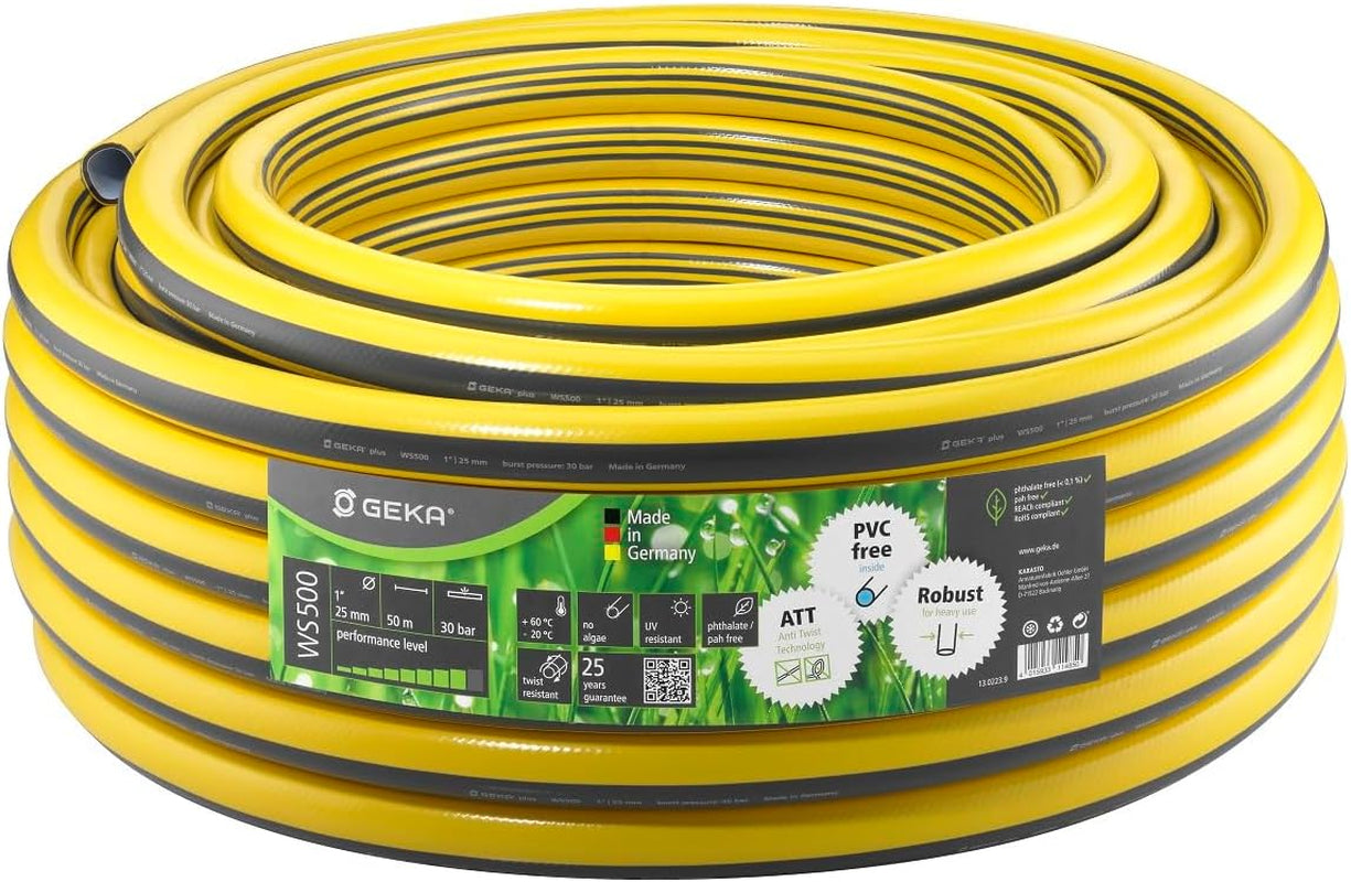 plus waterslang WS400 (lengte ca. 25 meter, 5-laags slangconstructie, hoogwaardige materialen, drukbestendig en maatvast) 13.0210.9
