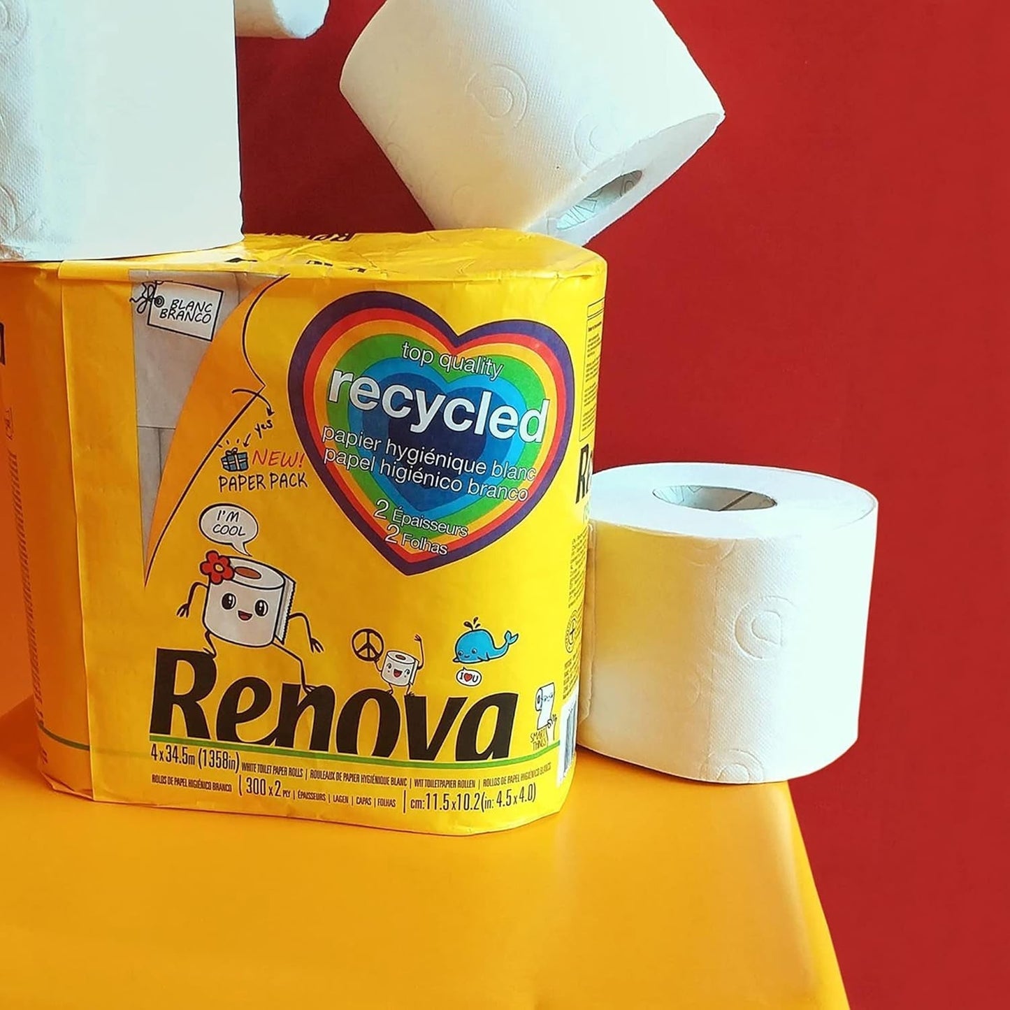 Renova toiletpapier - 1 stuk
