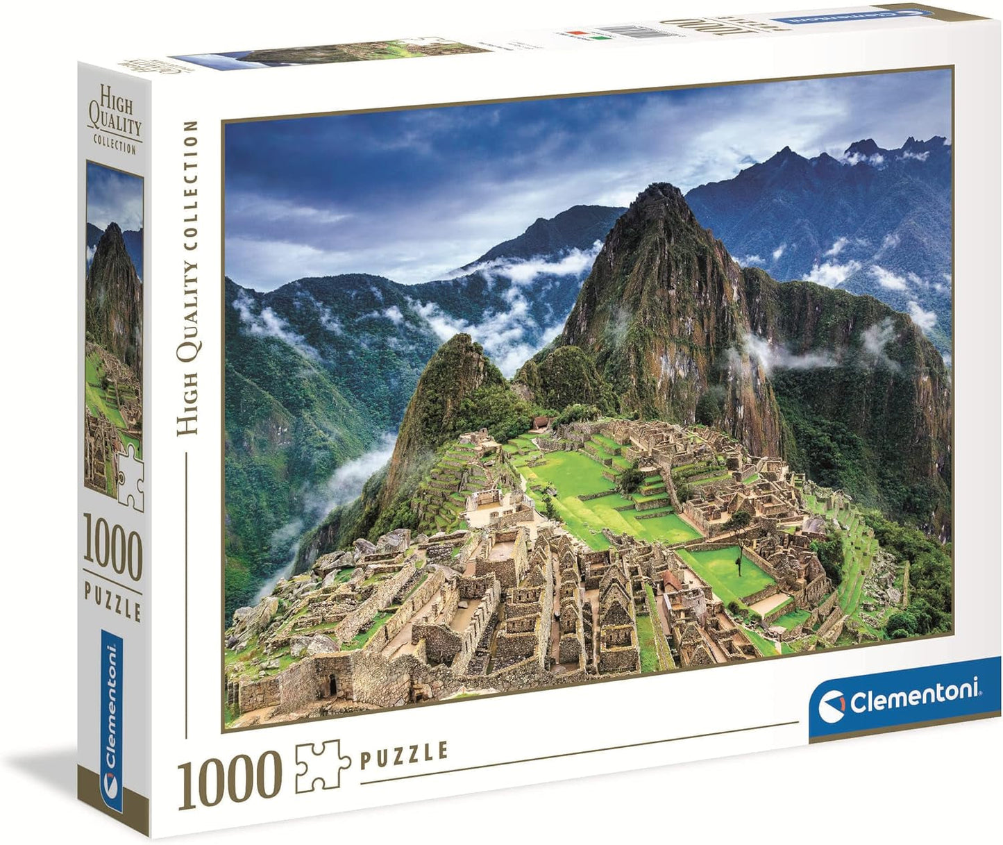 Clementoni 39604 Machu Picchu - puzzel van 1000 stukjes vanaf 9 jaar Kleurrijke puzzel voor volwassenen met felle kleuren Behendigheidsspel voor het hele gezin Leuk cadeau-idee Puzzel Naty Shop Standaardtitel