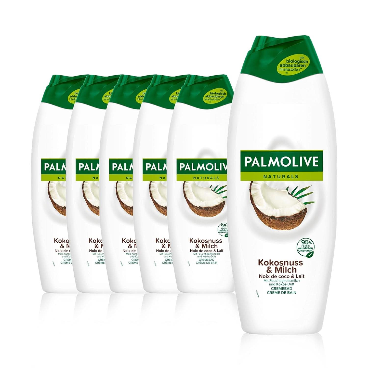 Palmolive Naturals Kokos- en melkdouchegel, 6 x 250 ml Naty Shop douche en bad