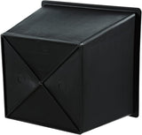 Dehner universele pot, kunststof, zwart, 30 x 26 x 26 cm
