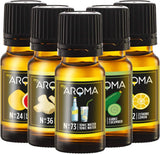 Myaroma | Set: Bos & Weide - Puur Natuurlijke Smaak met Fruitsmaak en Fruitsmaak (5 x 10 ml) | Suikervrije en ongezoete Zoetstoffen Naty Shop Gin is in de mode!