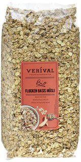 Verival Vlokken Muesli Basis - Biologisch, 6 Pak (6 x 1 kg)