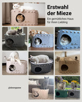 Dekens en meubels, Huisdieren, Grotten & Huizen, Katten, Kattenbedden, Katten - bedden, matrassen