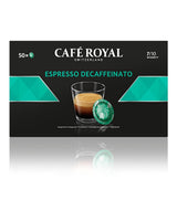 Espresso Forte 50 Pads voor professionele Nespresso Machine - 7/10 Intensiteit - UTZ-zertifiziert & Espresso Decaffeinato 50 Pads voor professionele Nespresso Machine - 7/10 Intensiteit