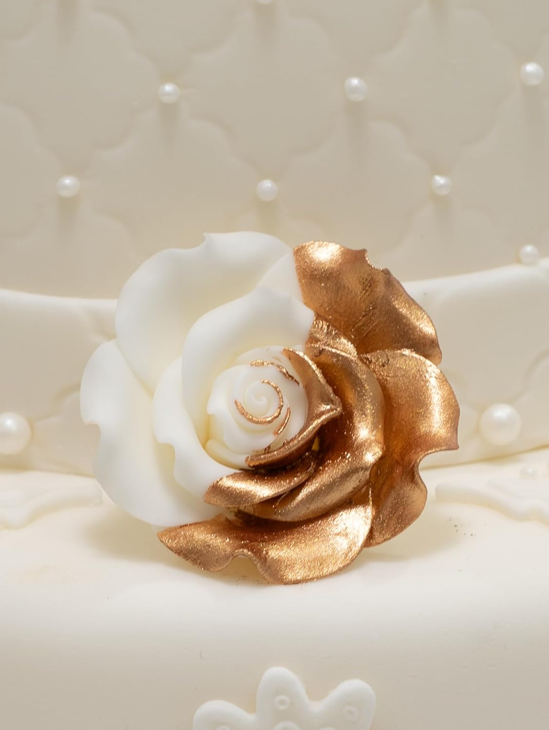 Sugarflair Bronze Splendor Eetbare Voedselkleuring - Eetbaar Glanzend Poeder voor Taarten, Muffins, Chocolade, Gebak, Desserts, Ijs, Drankjes, Cocktails en Meer - 4g