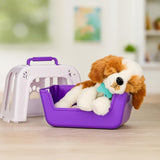 Little Live Pets Mijn echt echte puppy – Patches; Interactief puppy; meer dan 60 geluiden/reacties; realistische uitstraling; 1 van 72 varianten; speelset met draagtas; batterijen inbegrepen; leeftijden 5+
