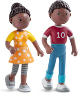 HABA 306696 - Little Friends Family Time-speelset, flexibele poppenaccessoires, vanaf 3 jaar