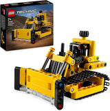 LEGO Technic Zware Bulldozer Bouwspeelgoed Bulldozer Voeg toe aan je bouwplaats Bouwspeelgoed voor kinderen Tech cadeau voor jongens en meisjes vanaf 7 jaar 42163 Bouwsets Bekijk de LEGO-Store