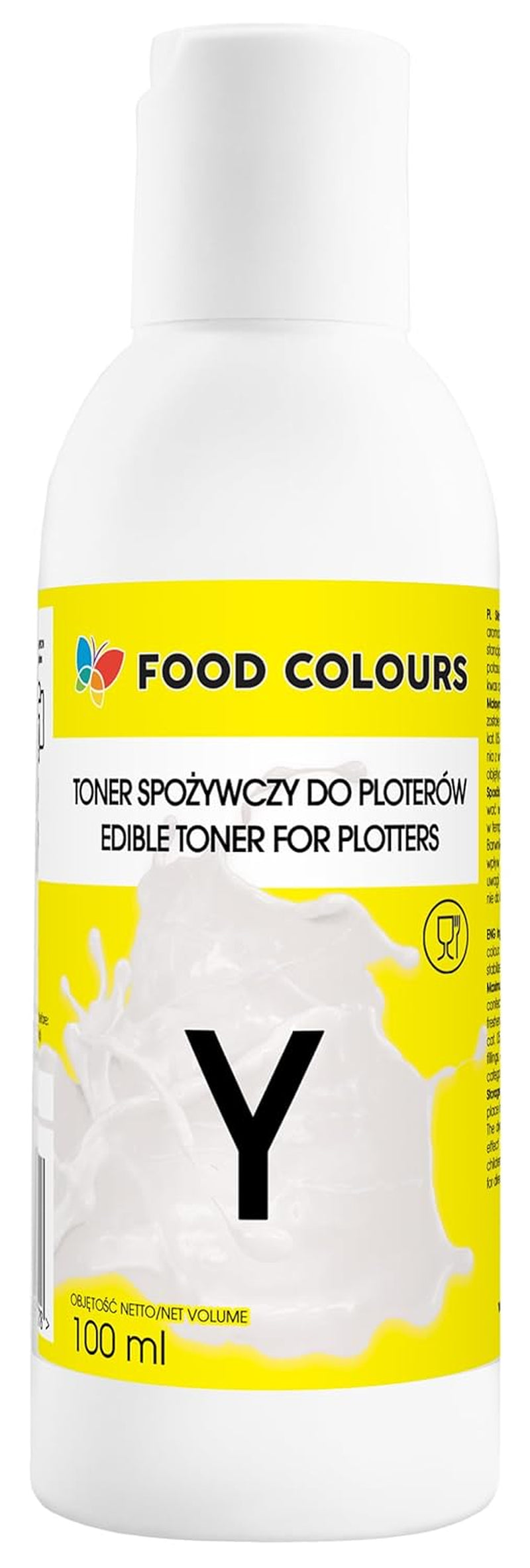 Kleurstofset met eetbare inkten voor plotters 6 x 100 ml | Lichtcyaan | Cyaan | Lichtmagenta | | Magenta | Geel | Zwart | Eetbare bedrukking, Waferpapierbedrukking, decoratieve taarttopping