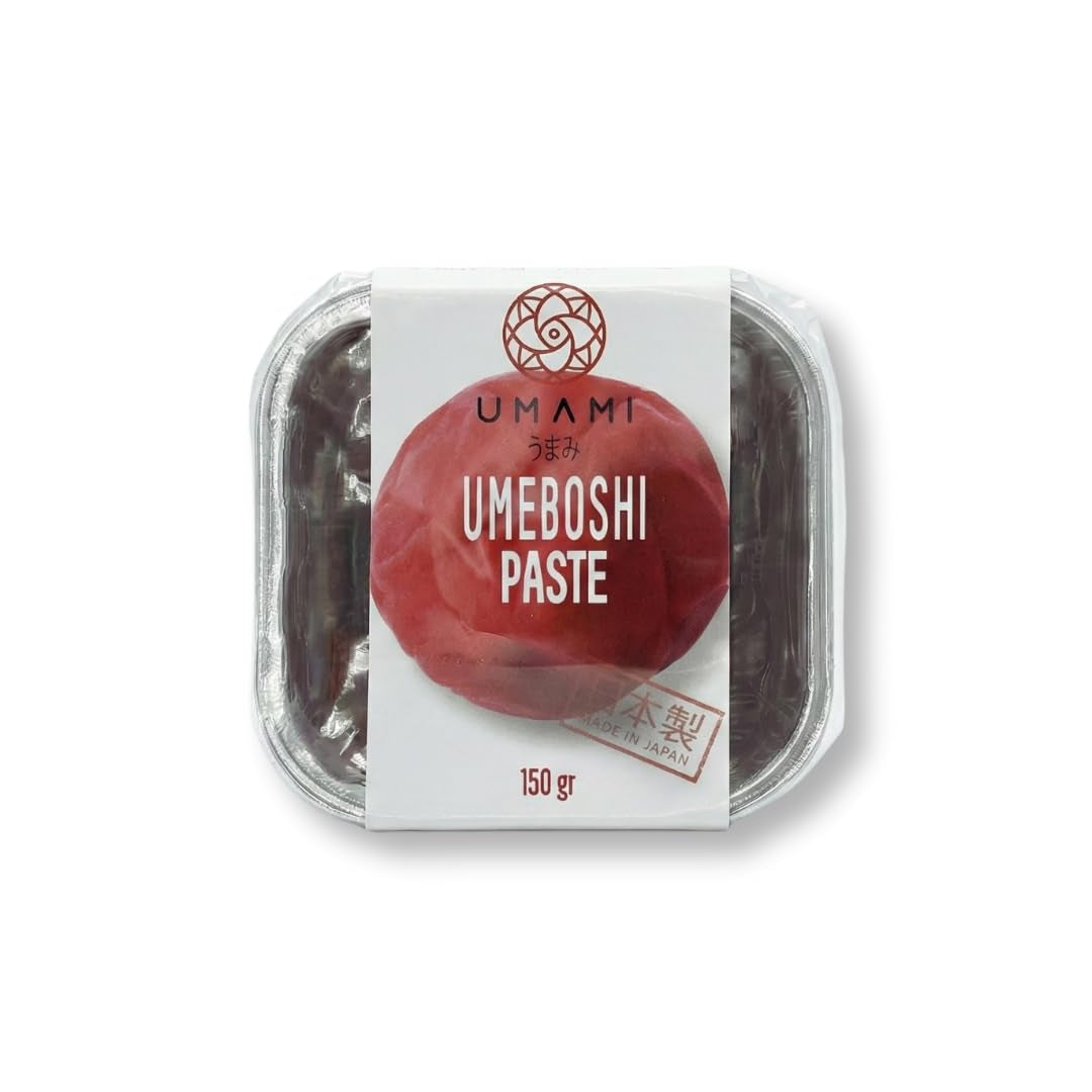 Japanse Umeboshi-Paste, Fermentierte Pflaumen mit Shiso, 150 g