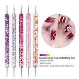 Nail Art Pinsel Set, 20-delige Nageldesign Malerei Pinsel, Professionelle Nail Art Design Pinsel, Nail Fine Liner Pinsel, Roze