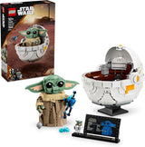 LEGO Star Wars 75403 Grogu in zijn Mandalorian Repulsor Cradle - Minifiguur om te verzamelen - Model om te bouwen, spelen en neer te zetten - Woondecoratie - Cadeau voor jongens en meisjes vanaf 10 jaar Bouwsets Besuche in LEGO-Store Standaard titel