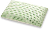 Orthopedisch neksteunkussen - Biologisch Aloë - Aloë Vera Visco-elastisch kussen 14 cm hoogte 100% katoenen hoes Visco kussen - Memory Foam Kussen - Gemaakt in Italië Naty Shop Standaardkussens 1 stuk (1 pak)