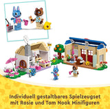 LEGO Animal Crossing Nook's Shop en Sophie's House set, creatief speelgoed voor kinderen met 2 minifiguren uit de videogameserie, cadeau voor meisjes en jongens vanaf 7 jaar 77050 Bouwsets Besuche den LEGO-Store