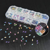 Nagelsteentjes met puntgereedschap, 3D-nageldecoratie, nagelglittersteenset, nagelkunstglitter, nagelaccessoires Nageldesign met pincet