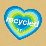 Renova 100% GERECYCLED toiletpapier 9 rollen, wit, normaal
