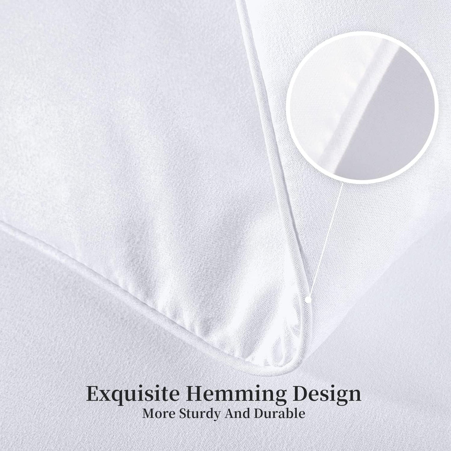 Kingsley Trend alternatief wit donzen dekbed voor alle seizoenen, het hele seizoen, kingsize dekbed (2,6 x 2,3 m), zacht, machinewasbaar dekbedden en quilts Naty Shop