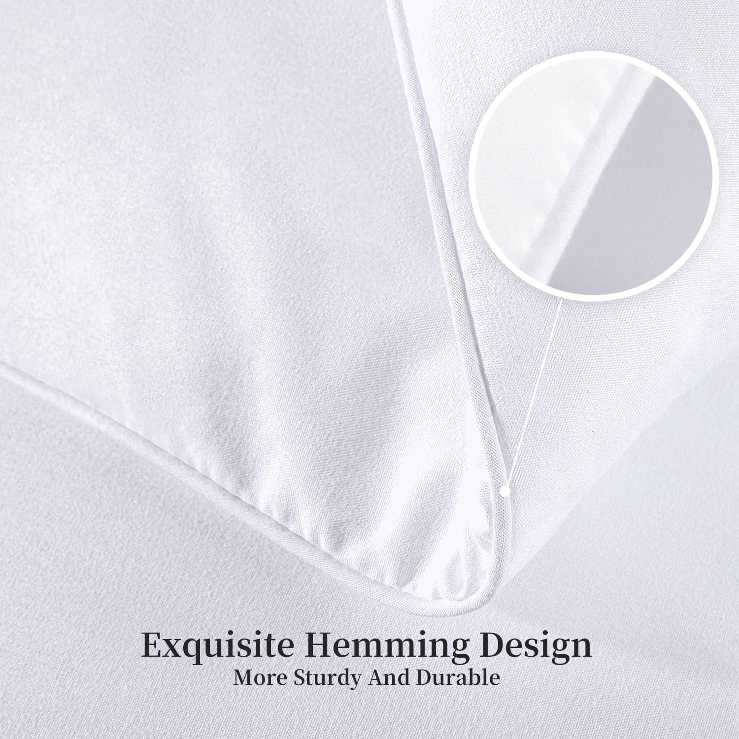 Kingsley Trend alternatief wit donzen dekbed voor alle seizoenen, het hele seizoen, kingsize dekbed (2,6 x 2,3 m), zacht, machinewasbaar dekbedden en quilts Naty Shop