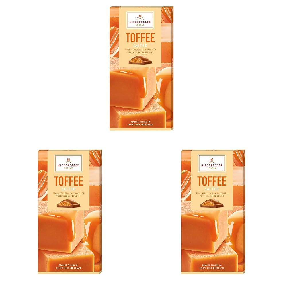 Niederegger pralinéreep 'Toffee Gezouten' 100g