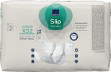 Premium junior slipluiers, eco-label, verbeterde lekbescherming, veilige en comfortabele babyluiers - maat 7/XS2, tailleomtrek 40-60 cm, leeftijd 5-15 jaar, 1 x 32 stuks
