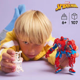 LEGO Marvel Spider-Man Mech versus. Anti-Venom - Superheldenspeelgoed met 2 minifiguren - Actiefiguur met beweegbare armen, benen en vingers - Cadeau voor jongens en meisjes vanaf 6 jaar 76308 Beschouw de LEGO-Store bouwsets